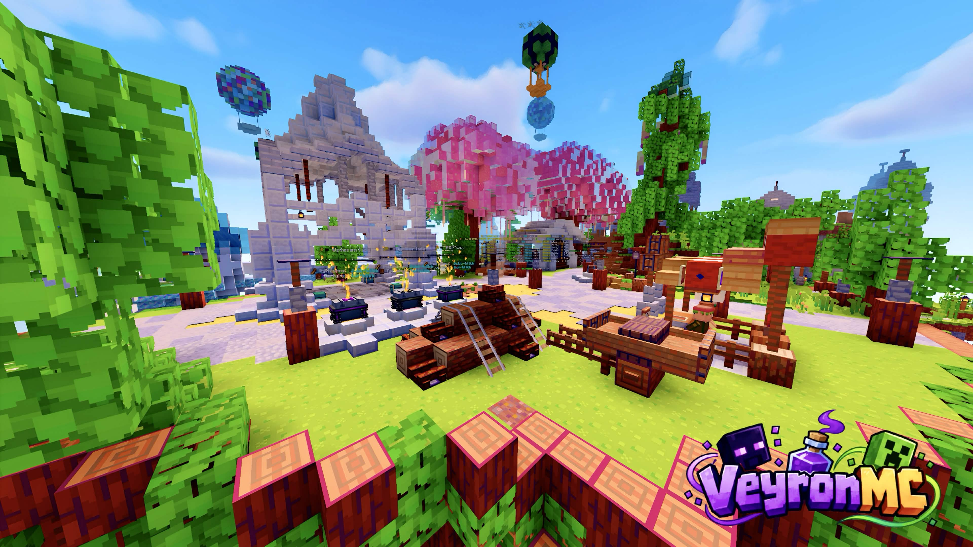 VeyronMC Minecraft-háttér